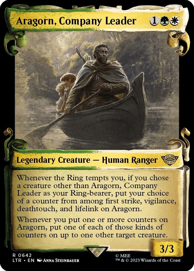 Aragorn, Company Leader (Showcase Scrolls) (642) (LTR)