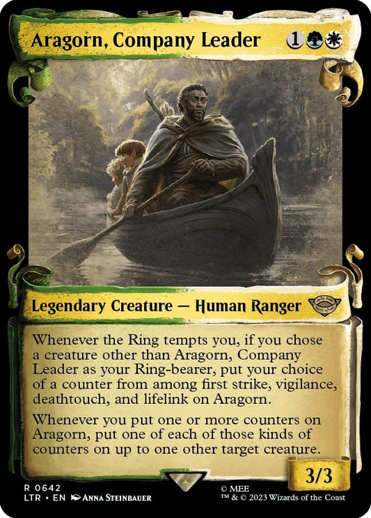 Aragorn, Company Leader (Showcase Scrolls) (642) (LTR)