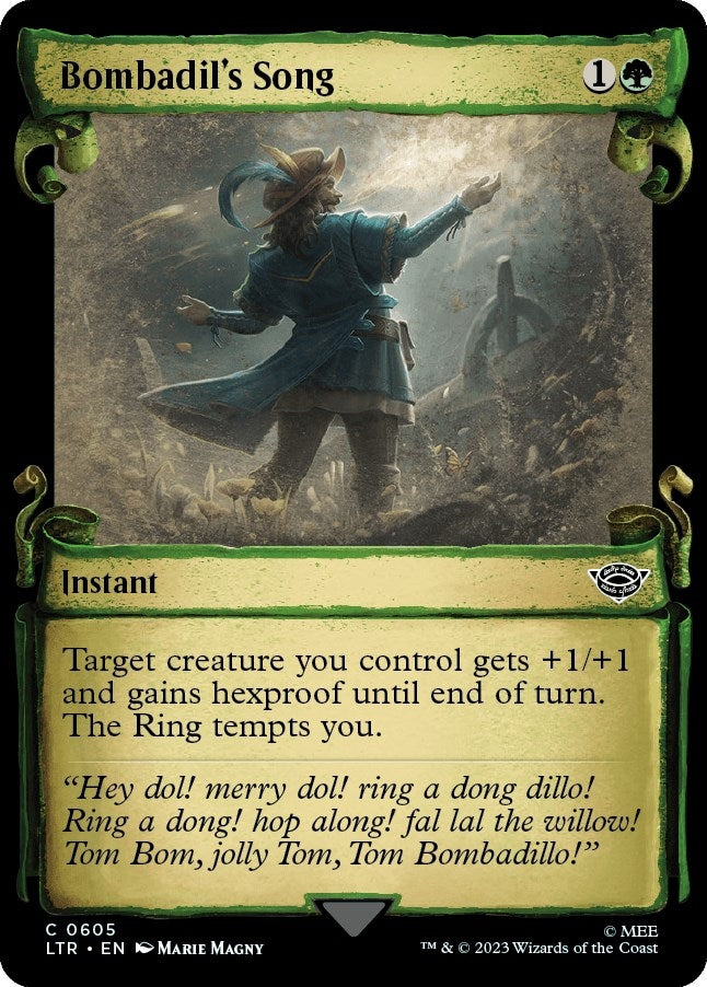 Bombadil's Song (Showcase Scrolls) (605) (LTR)