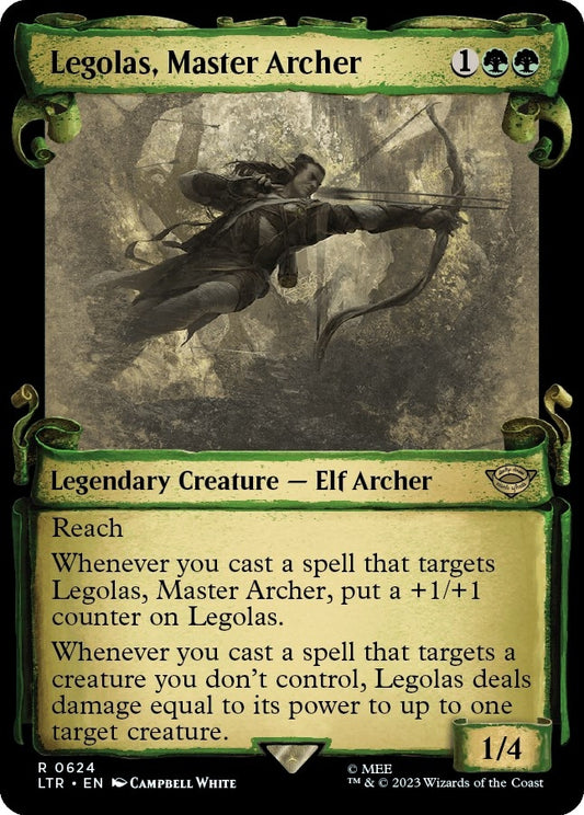 Legolas, Master Archer (Showcase Scrolls) (624) (LTR)