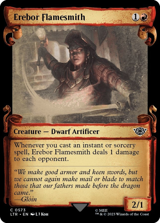 Erebor Flamesmith (Showcase Scrolls) (573) (LTR)