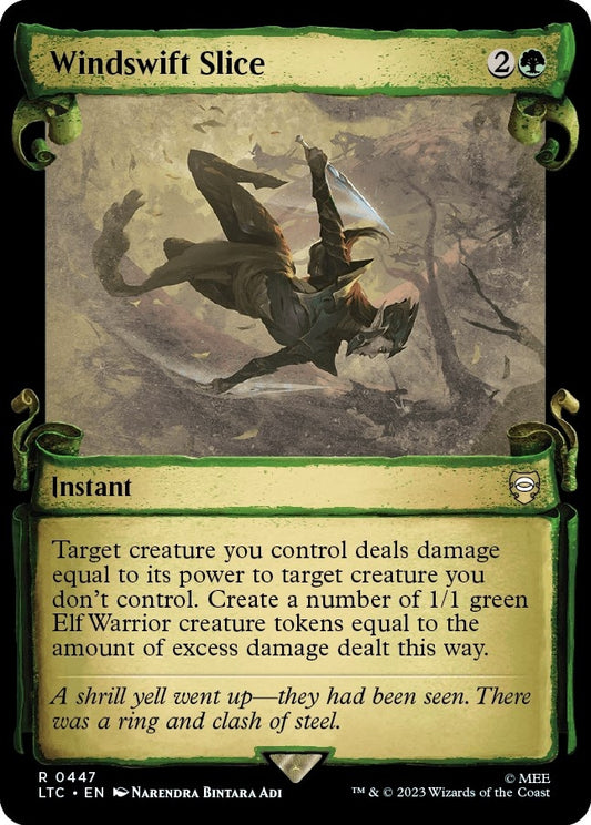 Windswift Slice (Showcase Scrolls) (447) (LTC)