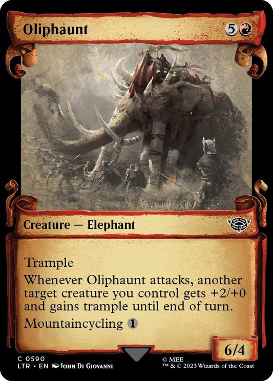 Oliphaunt (Showcase Scrolls) (590) (LTR)