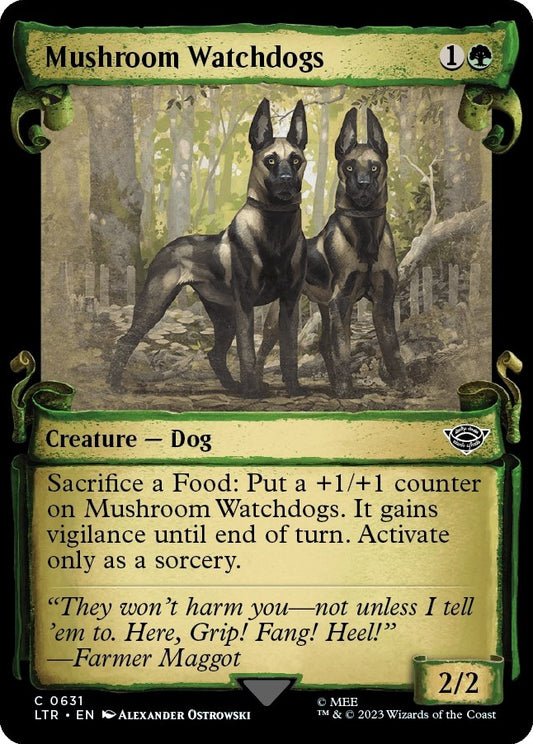 Mushroom Watchdogs (Showcase Scrolls) (631) (LTR)