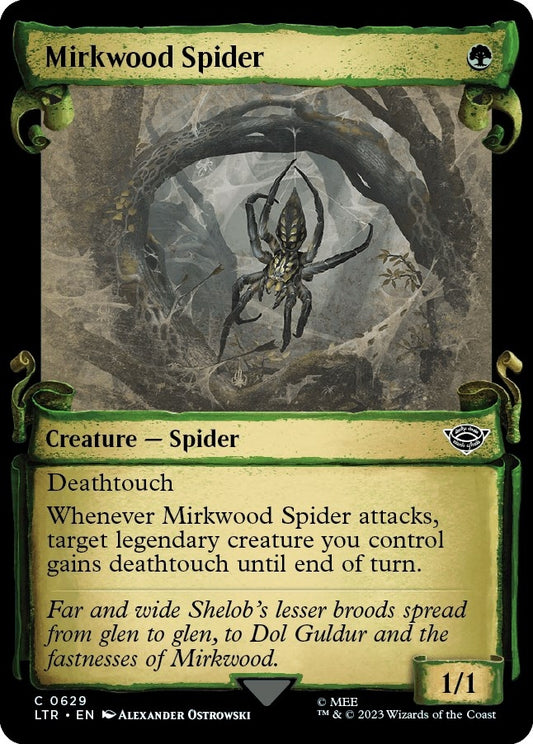 Mirkwood Spider (Showcase Scrolls) (629) (LTR)