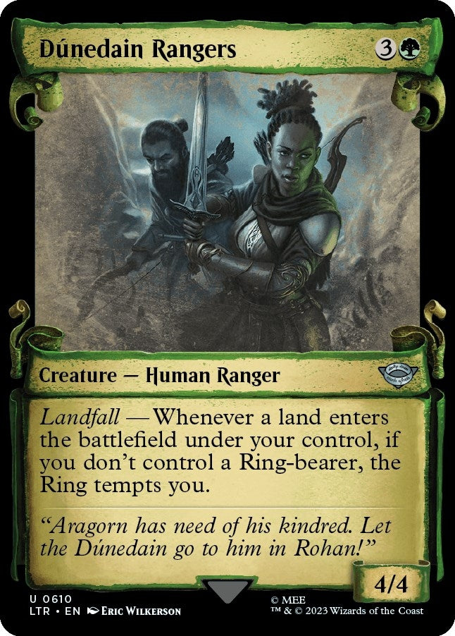Dunedain Rangers (Showcase Scrolls) (610) (LTR)