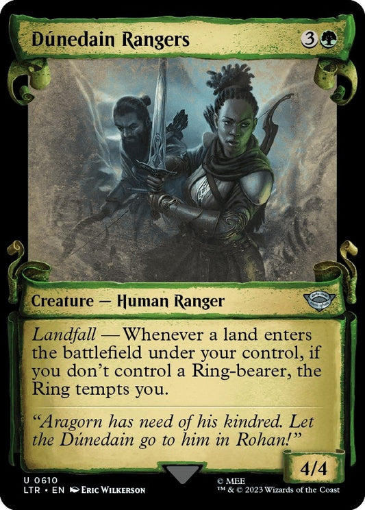 Dunedain Rangers (Showcase Scrolls) (610) (LTR)