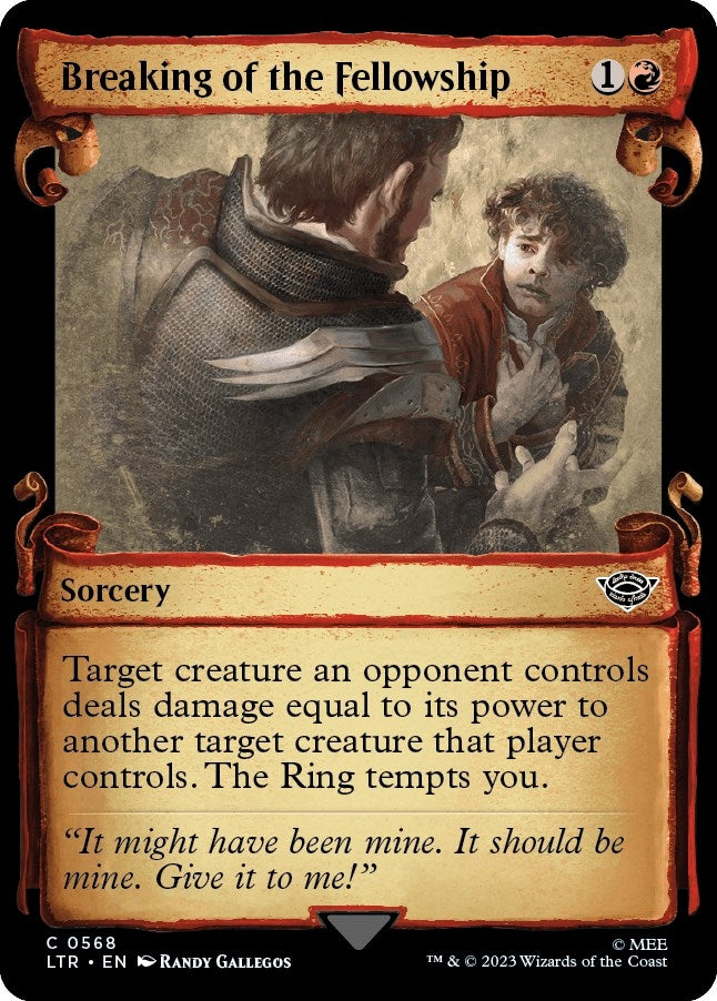 Breaking of the Fellowship (Showcase Scrolls) (568) (LTR)