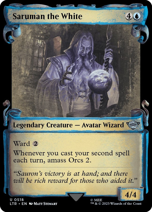 Saruman the White (Showcase Scrolls) (518) (LTR)