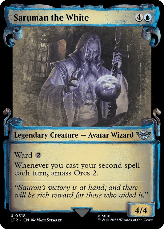 Saruman the White (Showcase Scrolls) (518) (LTR)