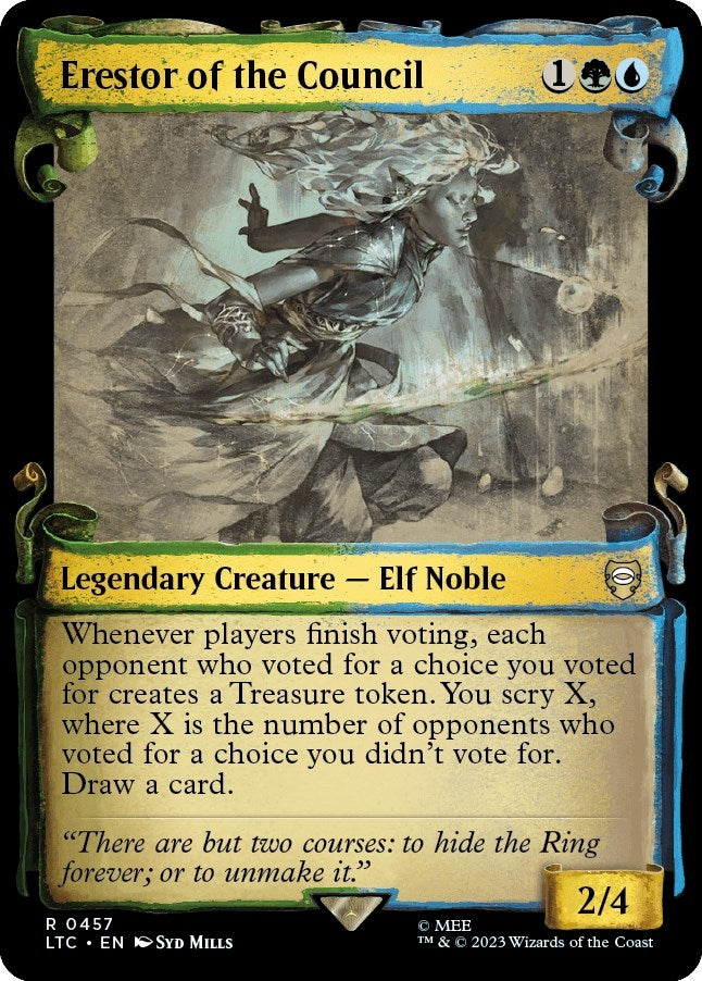 Erestor of the Council (Showcase Scrolls) (457) (LTC)