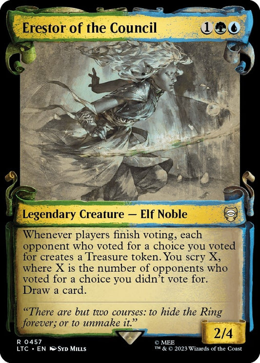 Erestor of the Council (Showcase Scrolls) (457) (LTC)