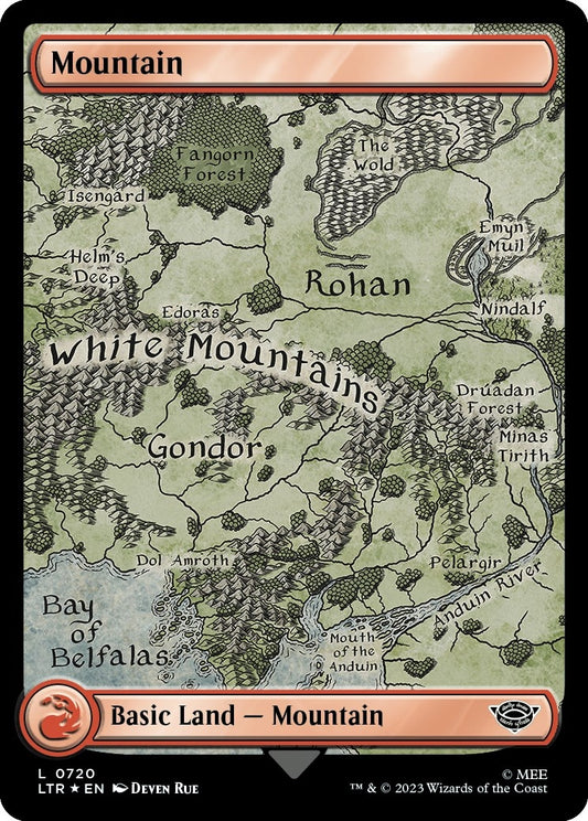 Mountain (0720) (Surge Foil) (720) (LTR)