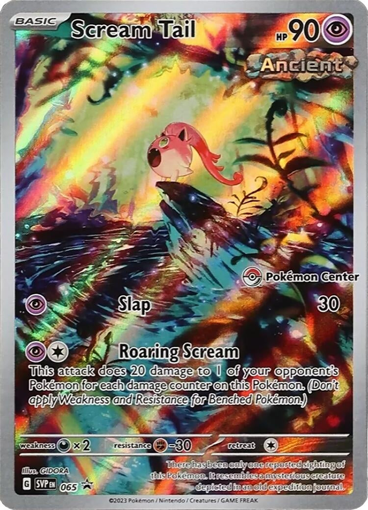 Scream Tail - 065 (Pokemon Center Exclusive) (065) (SVP)