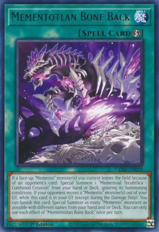 Mementotlan Bone Back (VASM-EN010) (VASM)