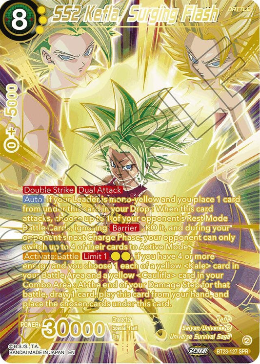 SS2 Kefla, Surging Flash (SPR) (BT23-127) (BT23)