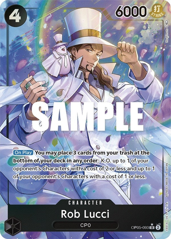 Rob Lucci (093) (Alternate Art) (OP05-093) (OP05)