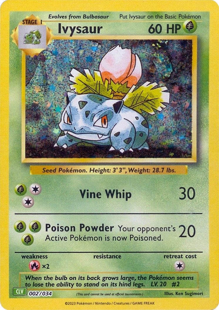 Ivysaur (002/034) (CL)