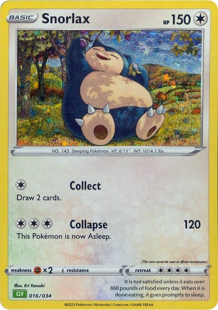 Snorlax (016/034) (CL)