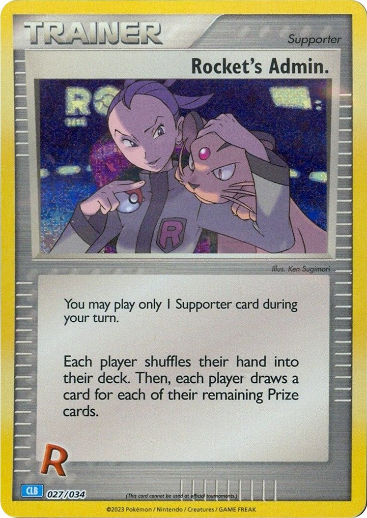 Rocket's Admin. (CLB) (027/034) (CL)