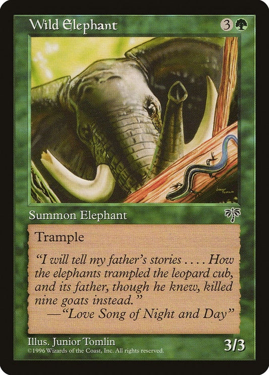 Wild Elephant (MIR)
