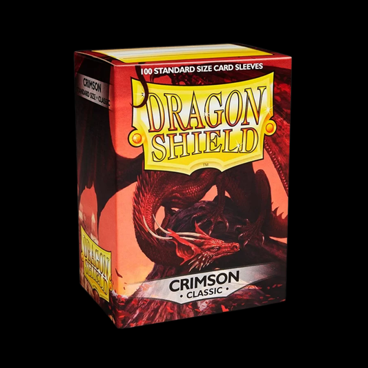 Dragon Shield Crimson Classic Sleeves 100x