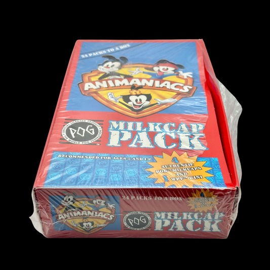 Animaniacs Pogs Milkcap Pack Booster Box 1995