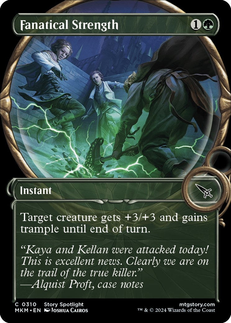 Fanatical Strength (Showcase) (310) (MKM)
