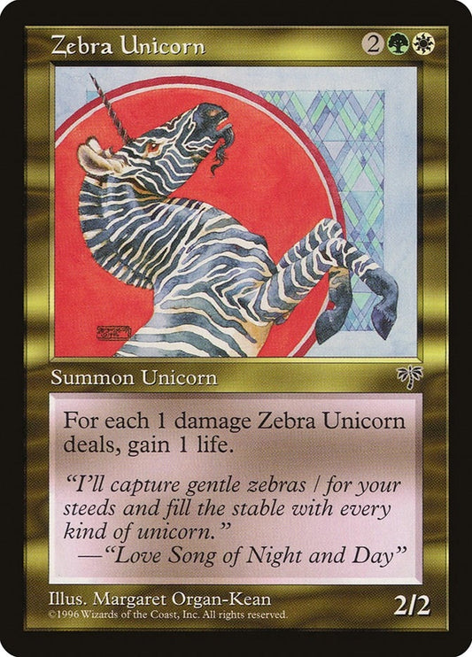 Zebra Unicorn (MIR)