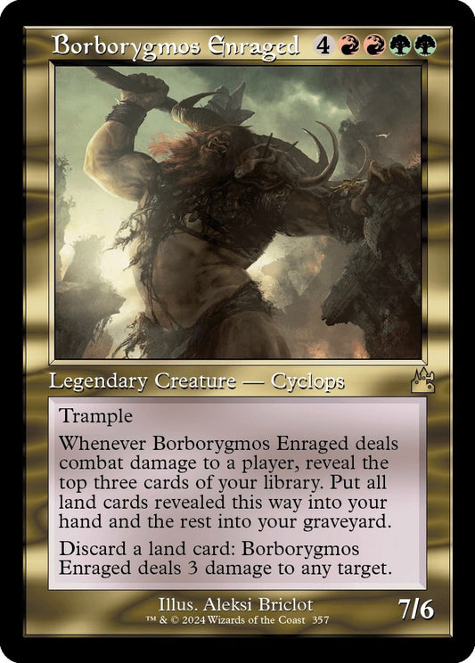 Borborygmos Enraged (Retro Frame) (357) (RVR)