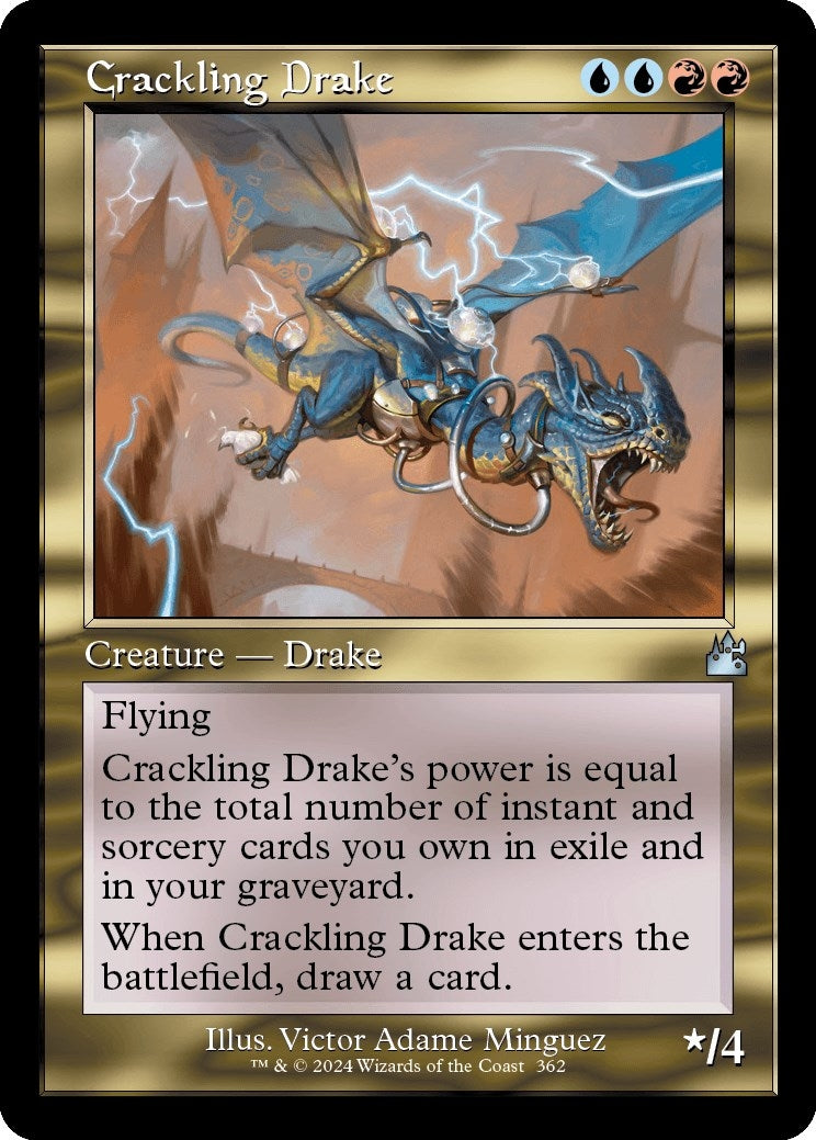 Crackling Drake (Retro Frame) (362) (RVR)
