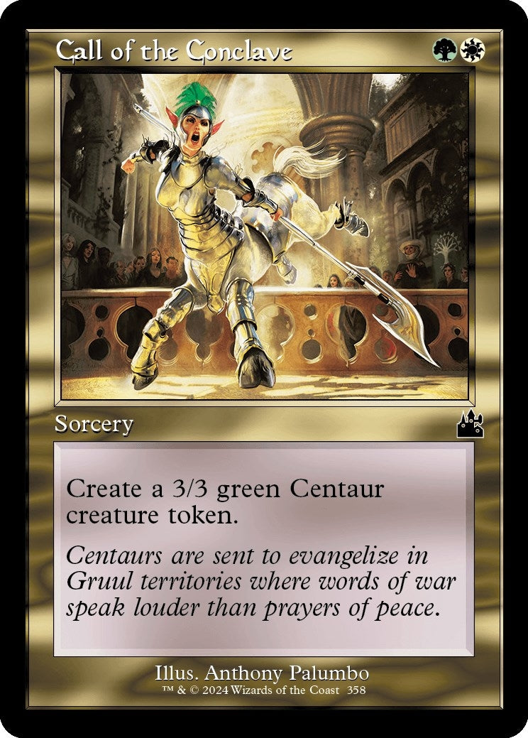 Call of the Conclave (Retro Frame) (358) (RVR)