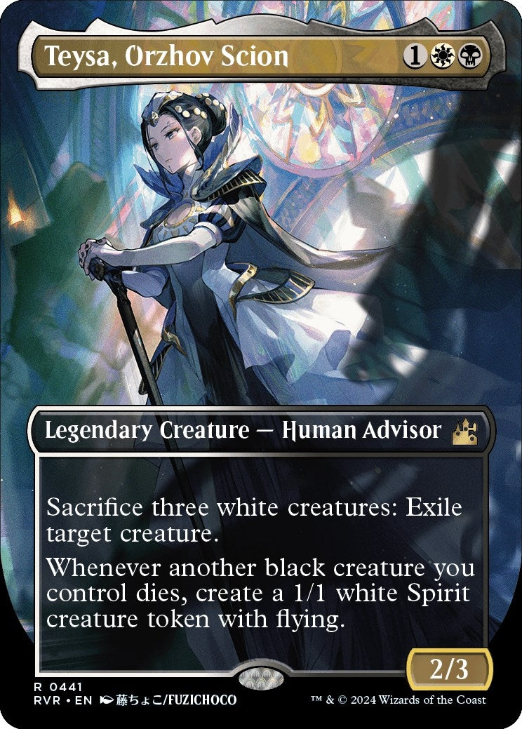 Teysa, Orzhov Scion (Anime Borderless) (441) (RVR)