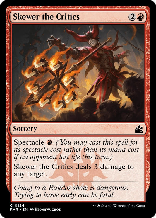 Skewer the Critics (124) (RVR)