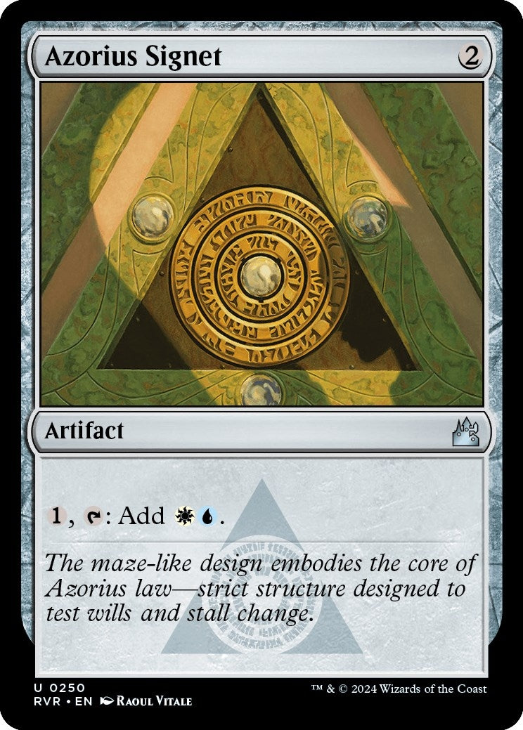 Azorius Signet (250) (RVR)