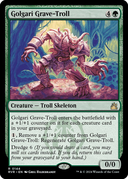 Golgari Grave-Troll (144) (RVR)