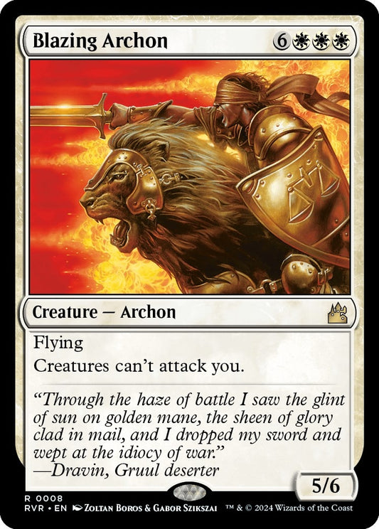 Blazing Archon (8) (RVR)