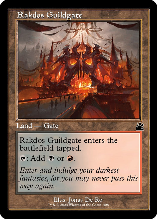 Rakdos Guildgate (Retro Frame) (408) (RVR)