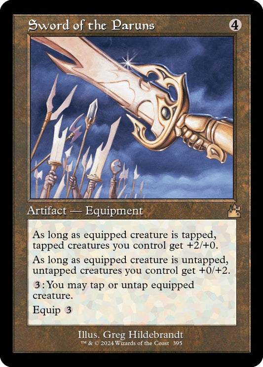 Sword of the Paruns (Retro Frame) (395) (RVR)
