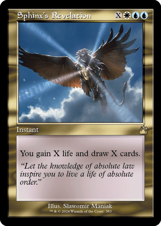 Sphinx's Revelation (Retro Frame) (383) (RVR)
