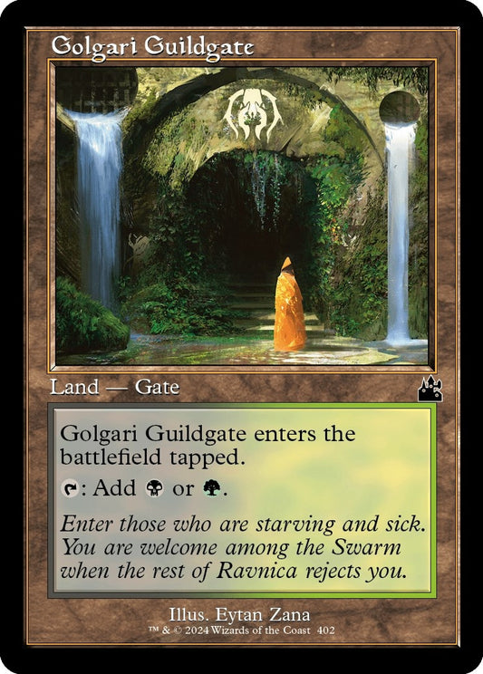 Golgari Guildgate (Retro Frame) (402) (RVR)
