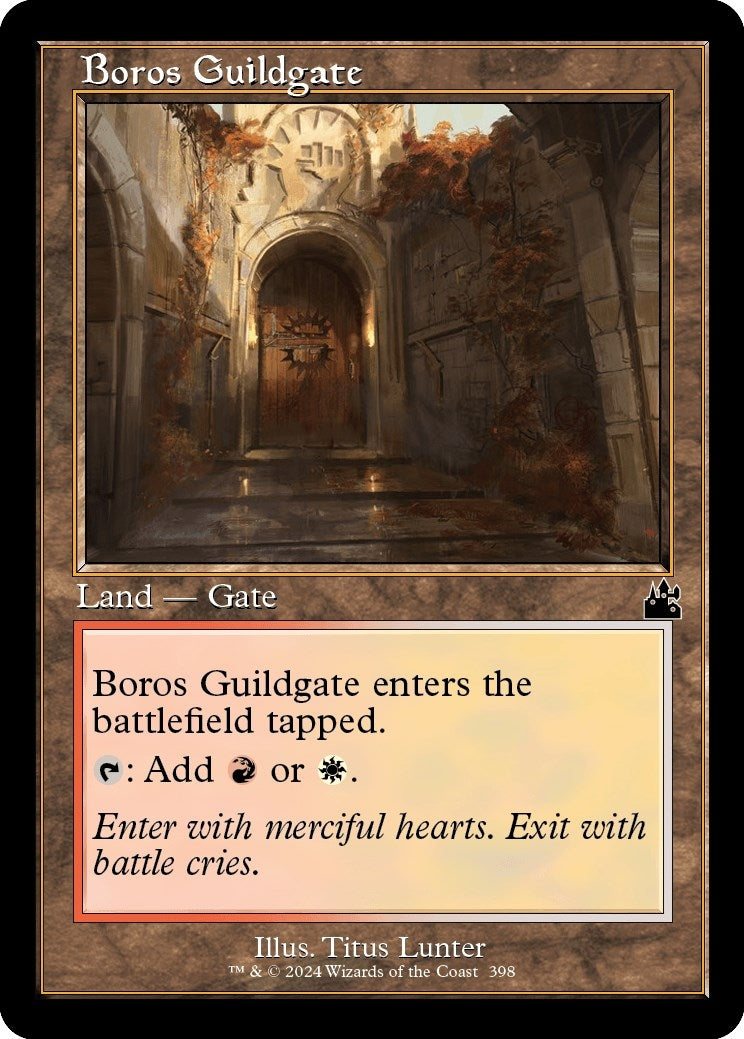 Boros Guildgate (Retro Frame) (398) (RVR)