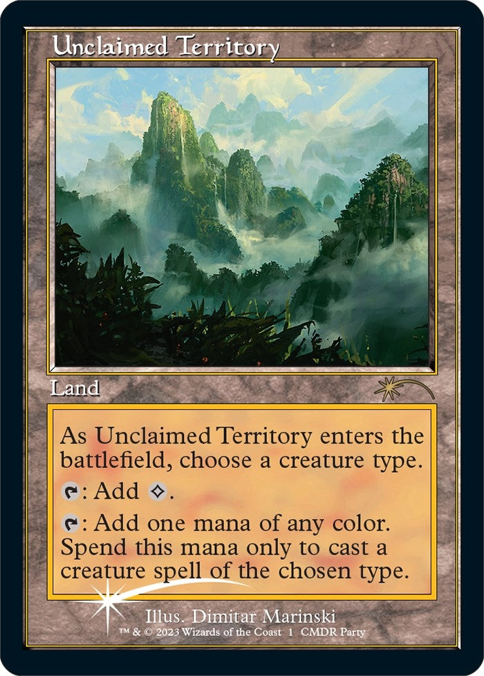 Unclaimed Territory (Retro Frame) (1) (WPN)