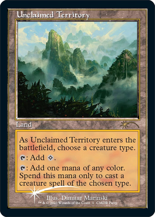 Unclaimed Territory (Retro Frame) (1) (WPN)