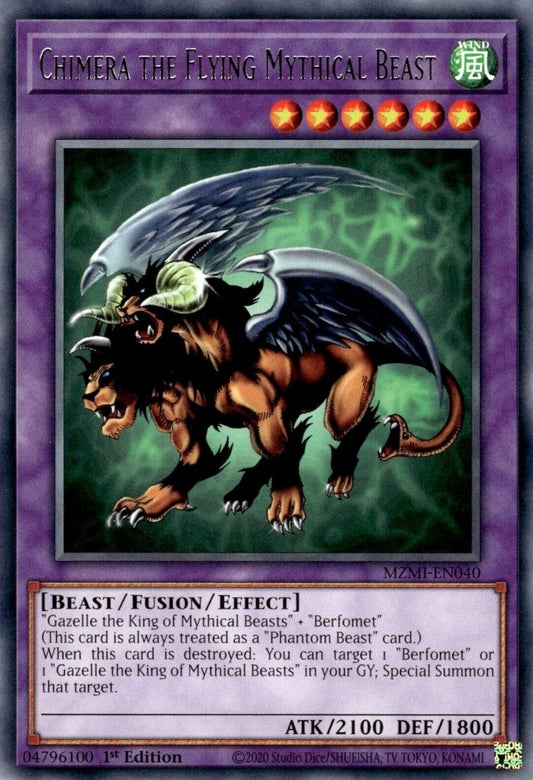 Chimera the Flying Mythical Beast (MZMI-EN040) (MZMI)