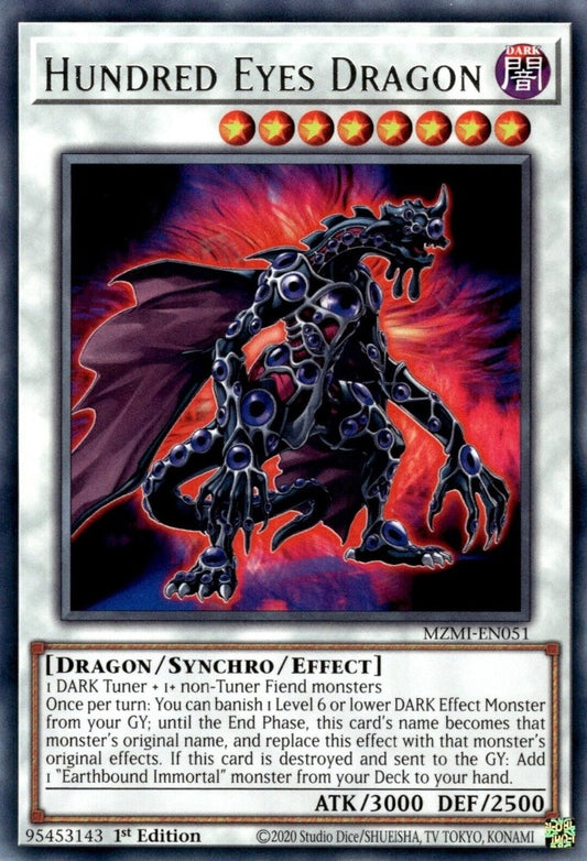 Hundred Eyes Dragon (MZMI-EN051) (MZMI)