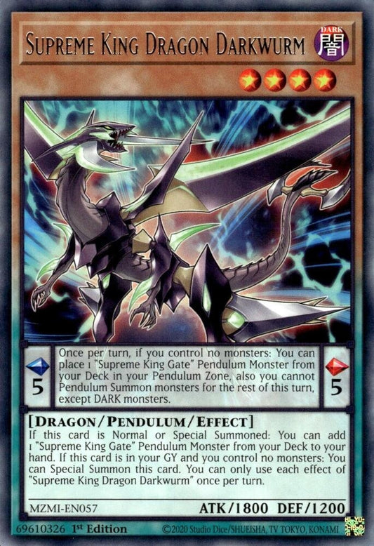 Supreme King Dragon Darkwurm (MZMI-EN057) (MZMI)