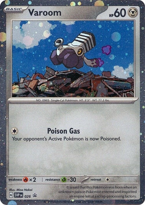Varoom - 026 (Cosmos Holo) (026) (SV: Scarlet & Violet Promo Cards) (SVP)
