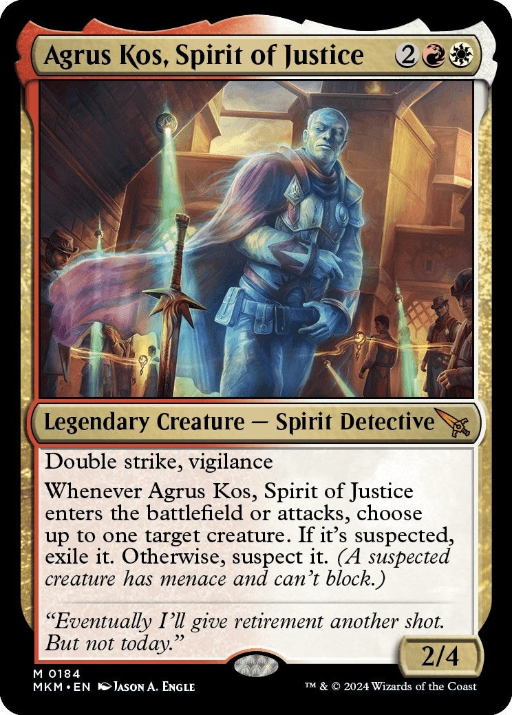 Agrus Kos, Spirit of Justice (184) (MKM)