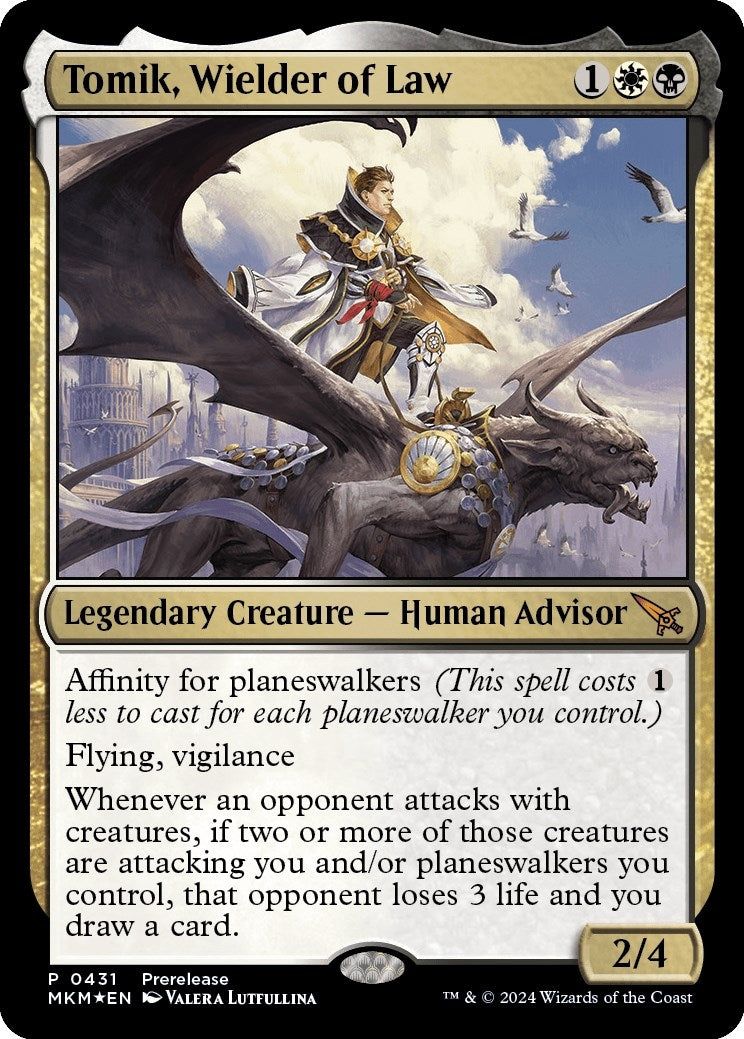 Tomik, Wielder of Law (431) (PRE)